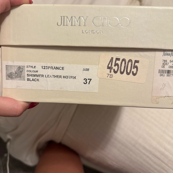 Black Studded Wedge Sandals - Picture 5 of 5